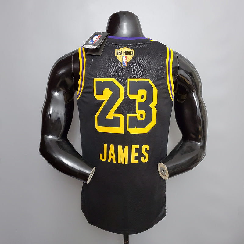 NBA Lakers LEBRON JAMES 23 black