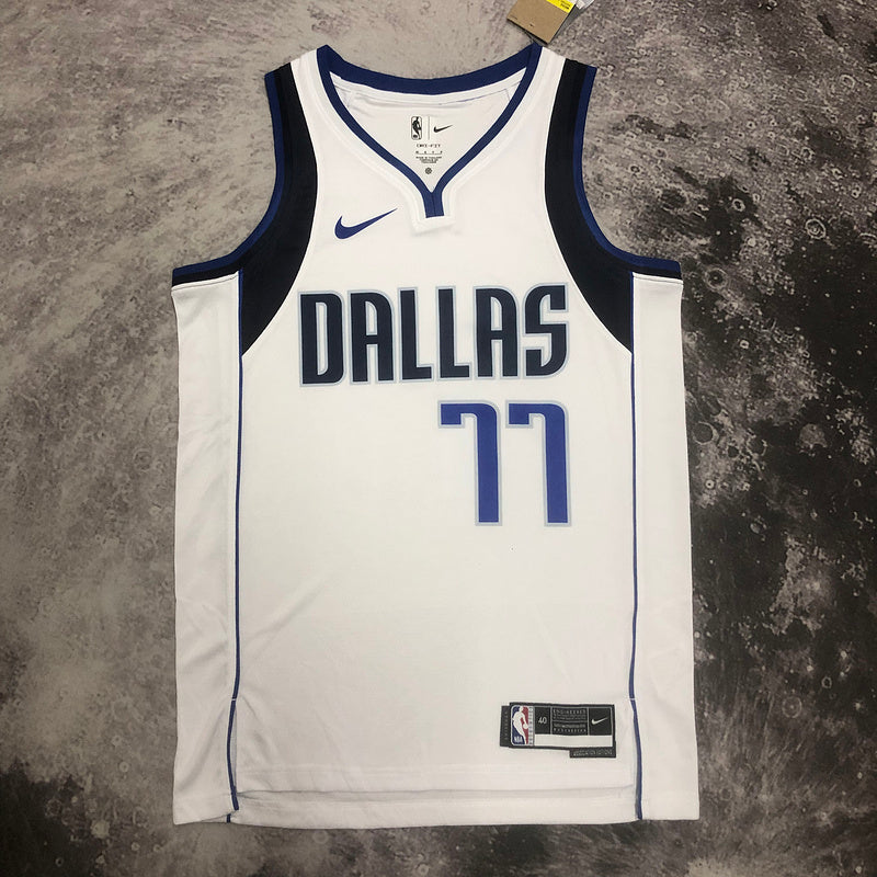 NBA Dallas Mavericks DONCIC 77 WHITE