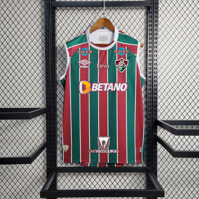 Fluminense 23-24 Home Regata Full patrocínio