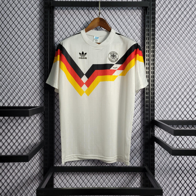 Camisa Alemanha Titular 1990 - Versão Retro -  