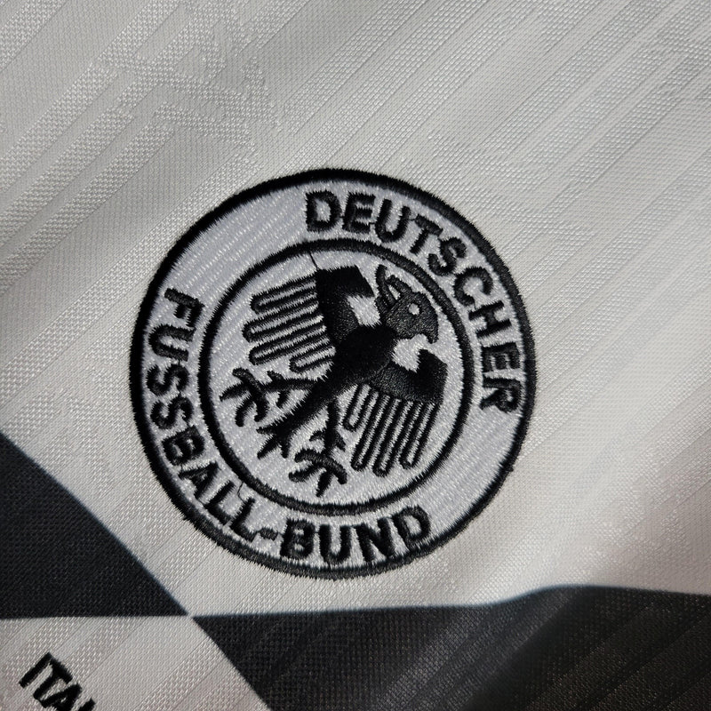 Camisa Alemanha Titular 1990 - Versão Retro -  