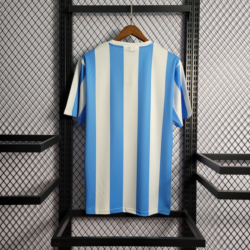 Camisa Argentina Titular 1986 - Versão Retro -  