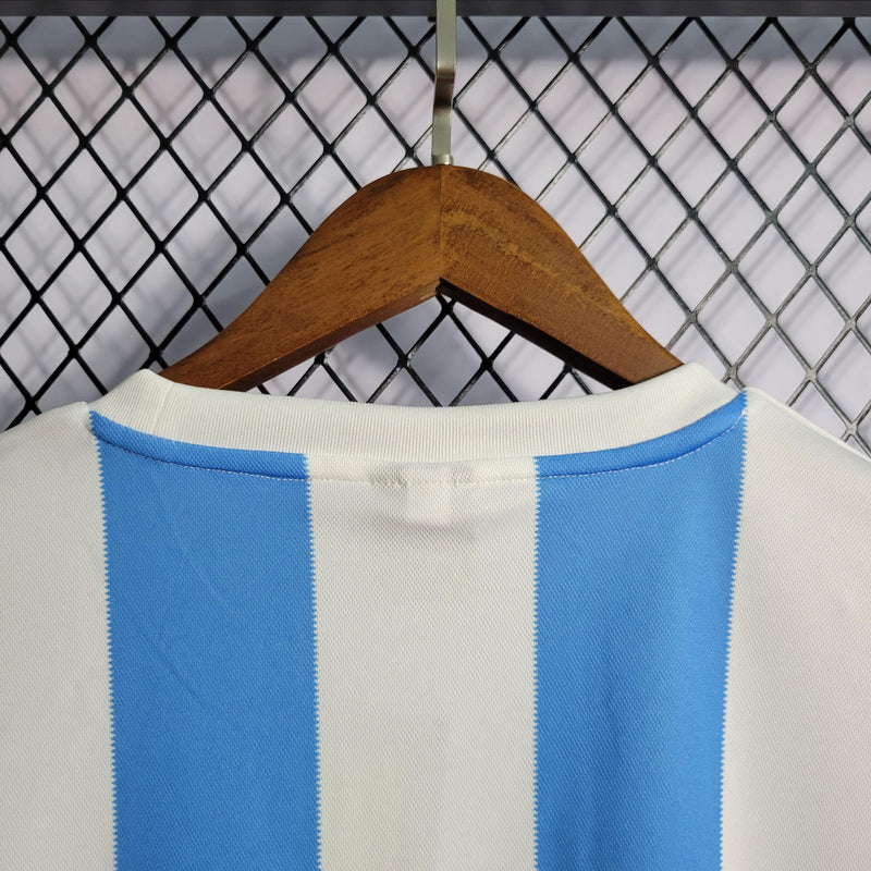 Camisa Argentina Titular 1986 - Versão Retro -  